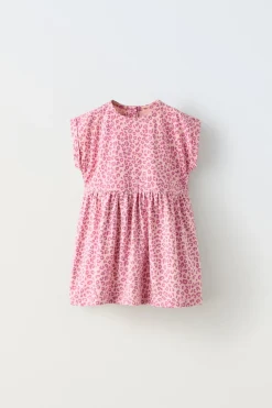 Niños ZARA 1½ - 6 Años·Vestidos / Petos|6 - 18 Meses·Vestidos / Monos<VESTIDO ANIMAL PRINT