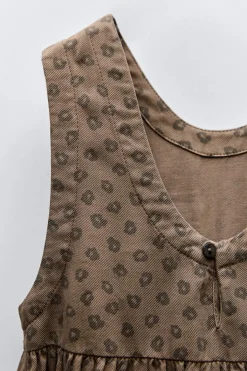 Niños ZARA 1½ - 6 Años·Vestidos / Petos|6 - 18 Meses·Vestidos / Monos<VESTIDO ANIMAL PRINT