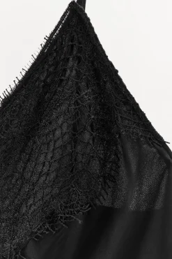 Sale VESTIDO ASIMÉTRICO ENCAJE Mujer Vestidos