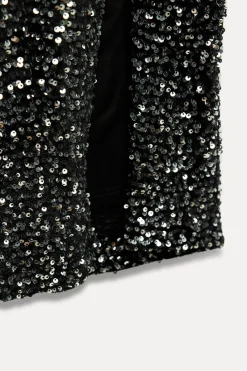 Clearance VESTIDO ASIMÉTRICO LENTEJUELAS Mujer Vestidos