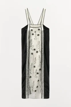 Fashion VESTIDO BORDADOS ABALORIOS Mujer Vestidos