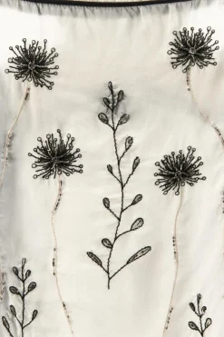 Fashion VESTIDO BORDADOS ABALORIOS Mujer Vestidos