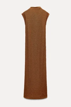 Outlet VESTIDO BOUCLÉ RÚSTICO Mujer Vestidos