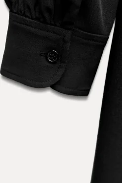 Best VESTIDO CAMISERO BOTONES ZW COLLECTION Mujer Vestidos