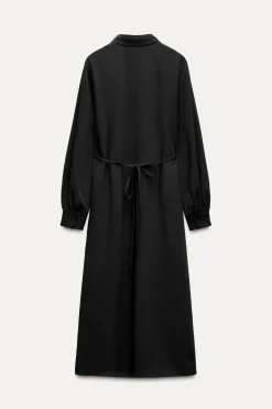 Best VESTIDO CAMISERO BOTONES ZW COLLECTION Mujer Vestidos