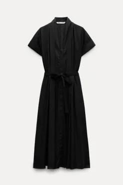 Fashion VESTIDO CAMISERO CINTURÓN ZW COLLECTION Mujer Vestidos