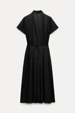 Fashion VESTIDO CAMISERO CINTURÓN ZW COLLECTION Mujer Vestidos