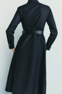 Hot VESTIDO CAMISERO CINTURÓN ZW COLLECTION Mujer Vestidos