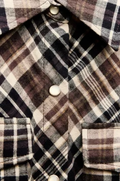 Online VESTIDO CAMISERO CUADROS Mujer Vestidos