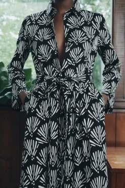 Fashion VESTIDO CAMISERO ESTAMPADO ZW COLLECTION Mujer Vestidos