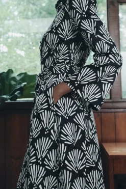 Fashion VESTIDO CAMISERO ESTAMPADO ZW COLLECTION Mujer Vestidos