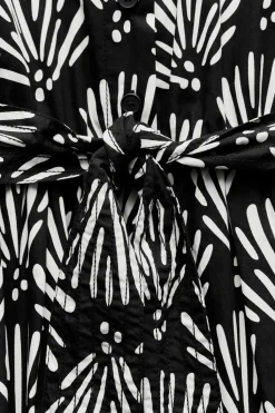 Fashion VESTIDO CAMISERO ESTAMPADO ZW COLLECTION Mujer Vestidos