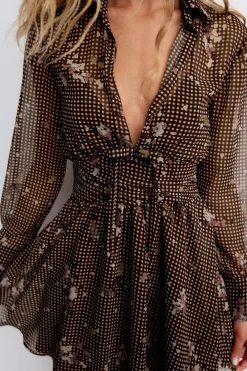 Hot VESTIDO CAMISERO ESTAMPADO Mujer Vestidos