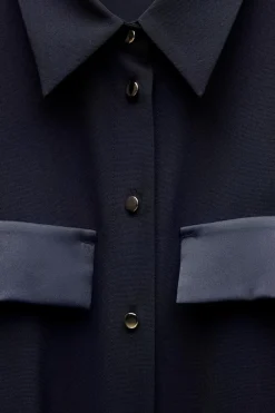 Best VESTIDO CAMISERO MIDI Mujer Vestidos