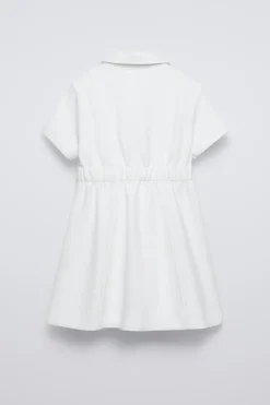 Niños ZARA 6 - 14 Años·Vestidos / Monos<VESTIDO CAMISERO SARGA