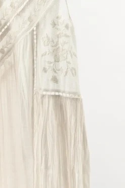 Outlet VESTIDO CAMISÓN BORDADOS Mujer Vestidos