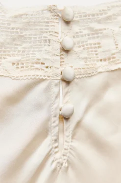 Best VESTIDO CAMISÓN CUT OUT Mujer Vestidos