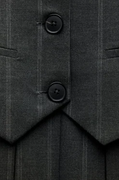 Clearance VESTIDO CHALECO RAYAS TABLAS Mujer Vestidos