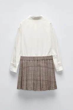 Niños ZARA 6 - 14 Años·Vestidos / Monos<VESTIDO COMBINADO