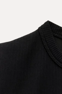 Online VESTIDO COMBINADO CINTURÓN Mujer Vestidos