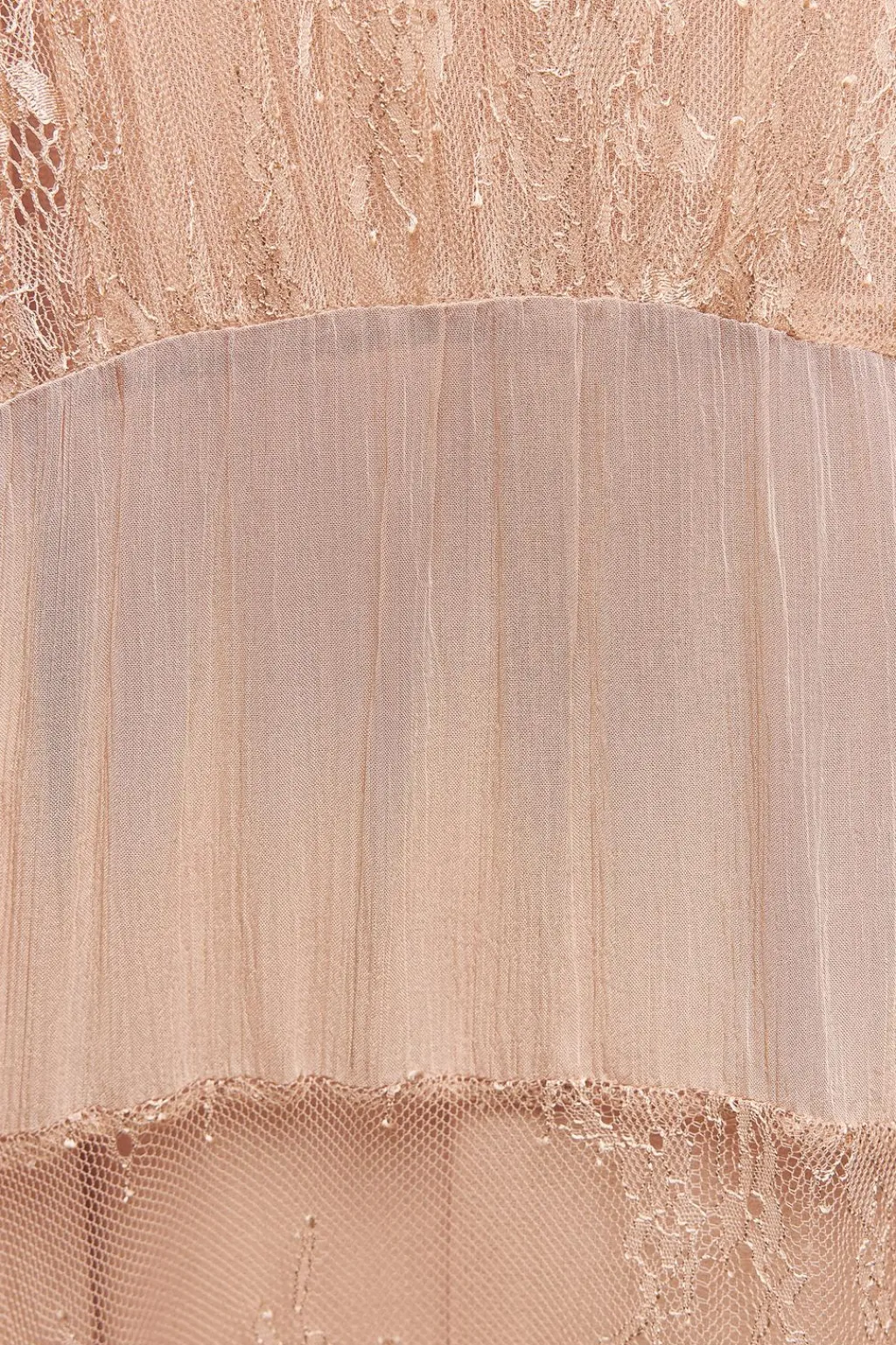 Sale VESTIDO COMBINADO ENCAJE ZW COLLECTION Mujer Vestidos