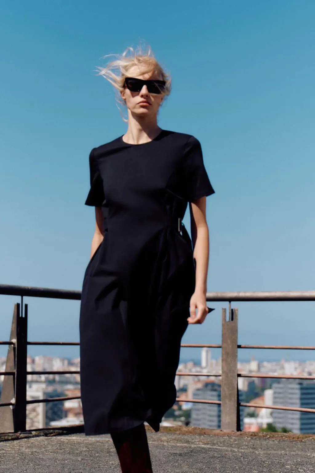 Best VESTIDO COMBINADO HEBILLAS Mujer Vestidos