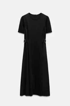 Best VESTIDO COMBINADO HEBILLAS Mujer Vestidos