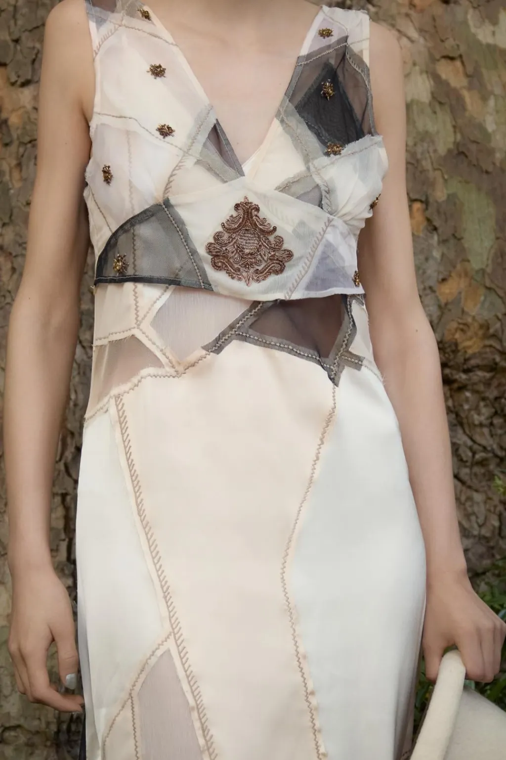 Best VESTIDO COMBINADO PATCHWORK Mujer Vestidos