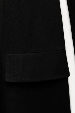 Hot VESTIDO COMBINADO PESPUNTES Mujer Vestidos