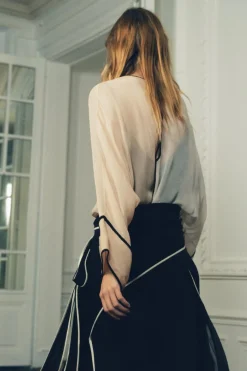 Fashion VESTIDO COMBINADO ZW COLLECTION Mujer Vestidos