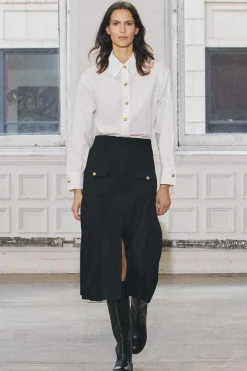 New VESTIDO COMBINADO ZW COLLECTION Mujer Vestidos