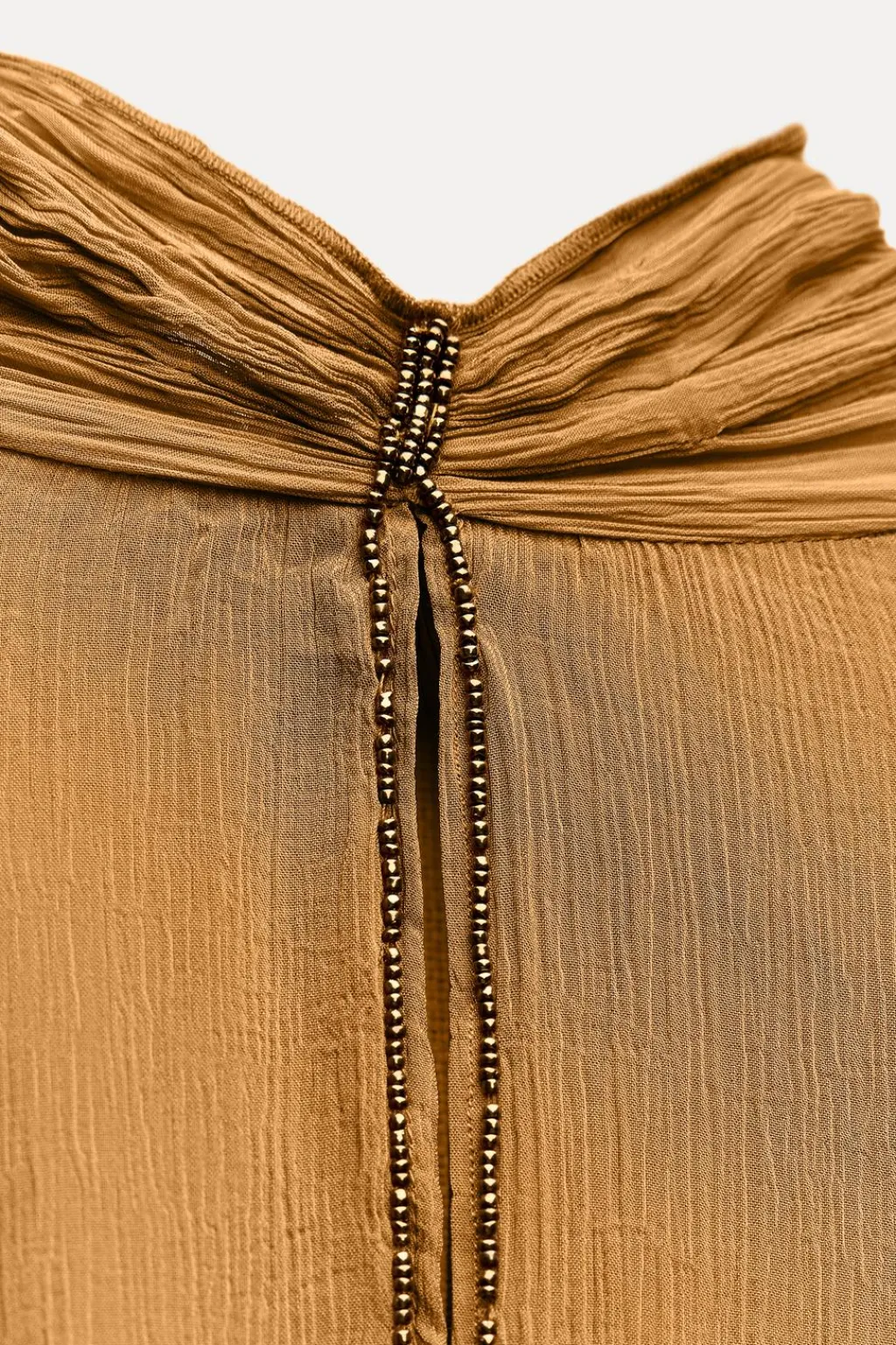 Outlet VESTIDO CON CAPA VOLANTES ZW COLLECTION Mujer Vestidos