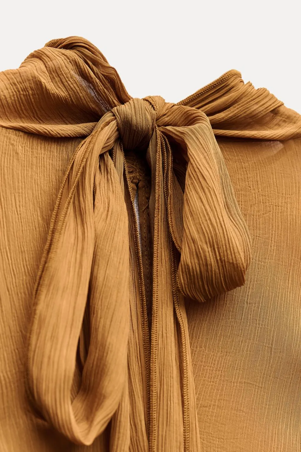 Outlet VESTIDO CON CAPA VOLANTES ZW COLLECTION Mujer Vestidos