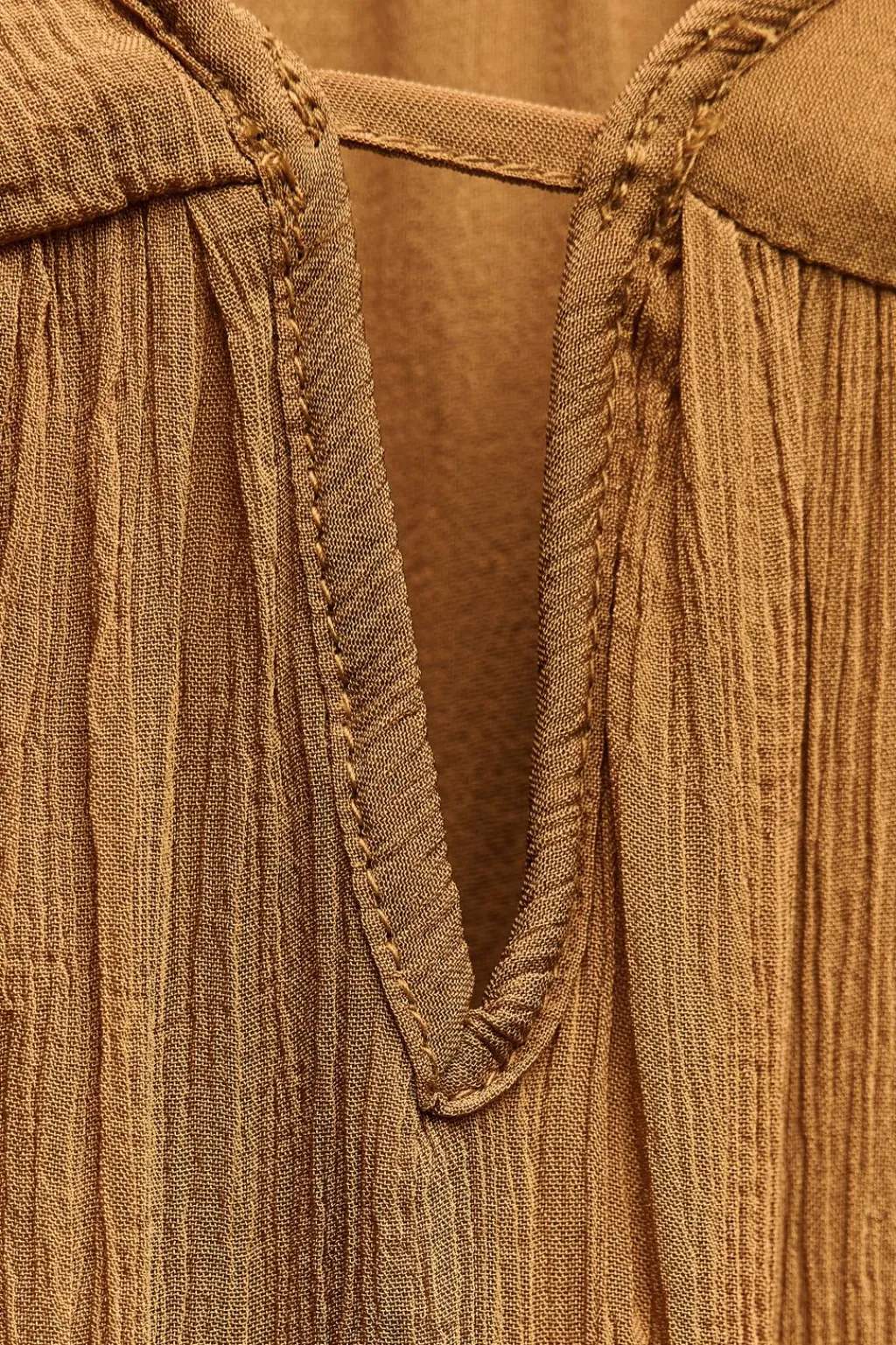 Outlet VESTIDO CON CAPA VOLANTES ZW COLLECTION Mujer Vestidos