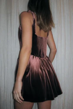 New VESTIDO CORSETERO FRUNCES Mujer Vestidos