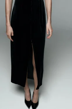 Fashion VESTIDO CORSETERO TERCIOPELO Mujer Vestidos