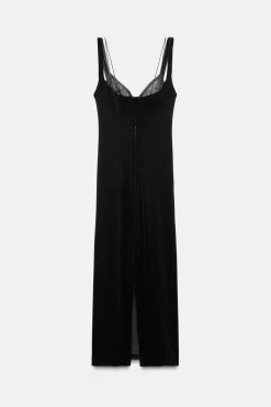 Fashion VESTIDO CORSETERO TERCIOPELO Mujer Vestidos