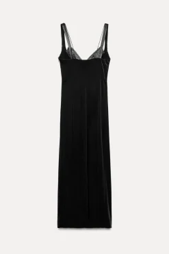 Fashion VESTIDO CORSETERO TERCIOPELO Mujer Vestidos