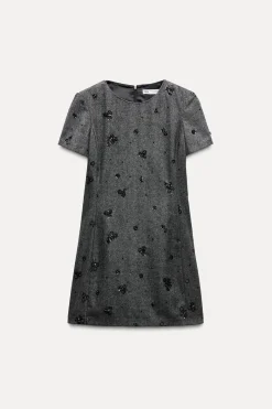 Sale VESTIDO CORTO BORDADOS ZW COLLECTION Mujer Vestidos