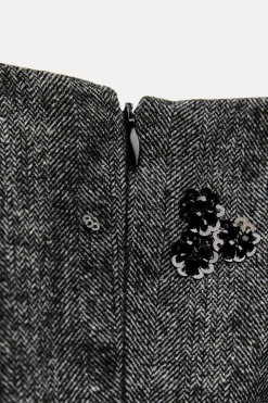 Sale VESTIDO CORTO BORDADOS ZW COLLECTION Mujer Vestidos