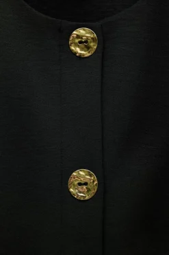 Hot VESTIDO CORTO BOTONES Mujer Vestidos