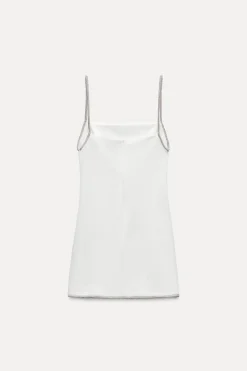 Outlet VESTIDO CORTO BRILLOS Mujer Vestidos