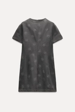 New VESTIDO CORTO BRILLOS ZW COLLECTION Mujer Vestidos