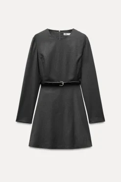 Hot VESTIDO CORTO CINTURÓN ZW COLLECTION Mujer Vestidos