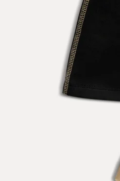 Discount VESTIDO CORTO COMBINADO CINTURÓN Mujer Vestidos