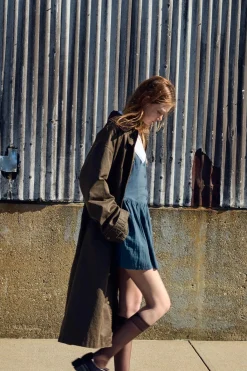 Hot VESTIDO CORTO CUELLO BOBO Mujer Vestidos