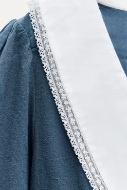 Hot VESTIDO CORTO CUELLO BOBO Mujer Vestidos