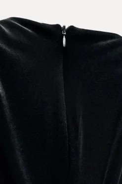 Discount VESTIDO CORTO CUT OUT TERCIOPELO Mujer Vestidos