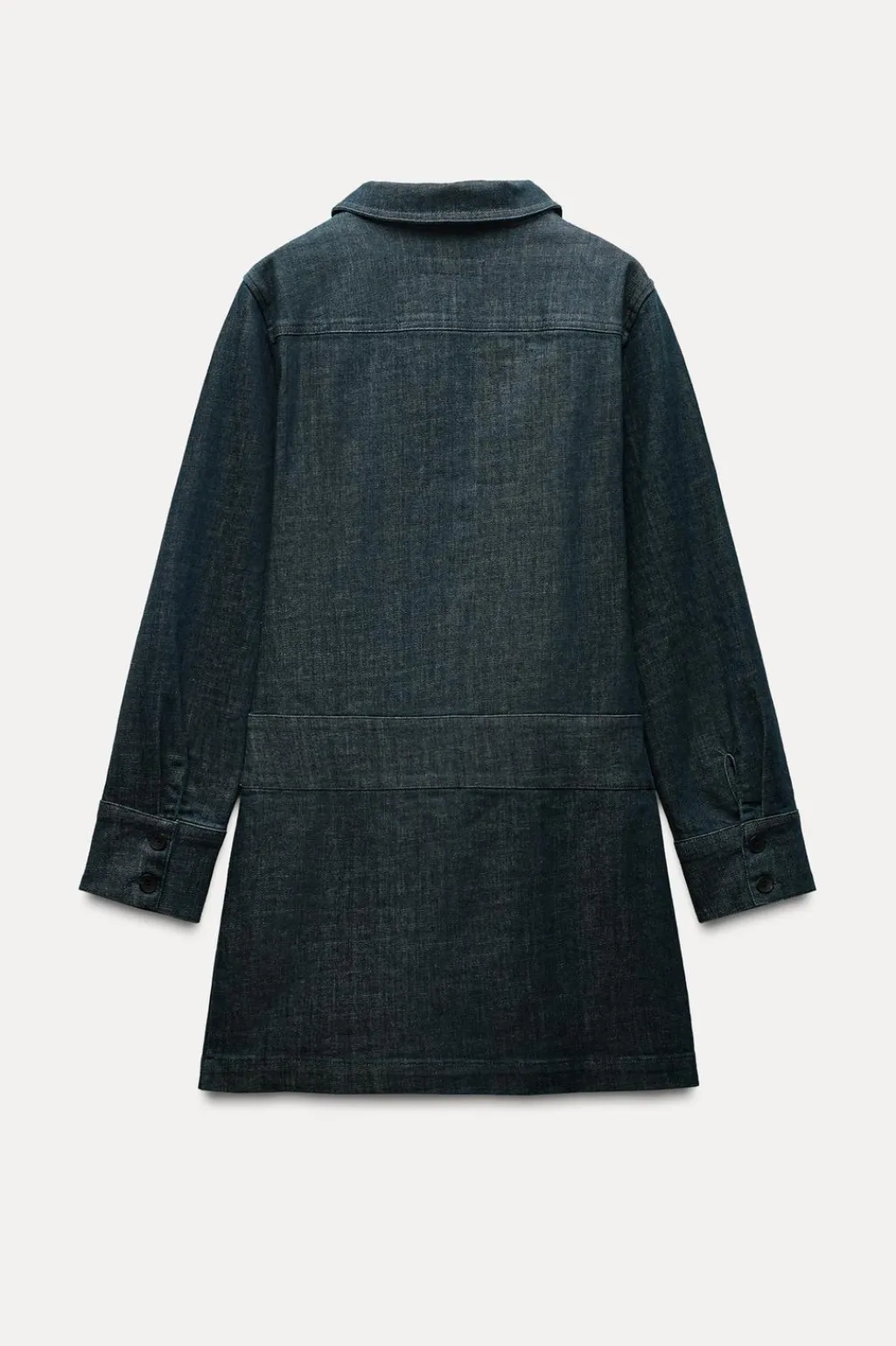 Outlet VESTIDO CORTO DENIM ZW COLLECTION Mujer Vestidos