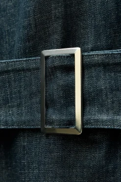 Outlet VESTIDO CORTO DENIM ZW COLLECTION Mujer Vestidos